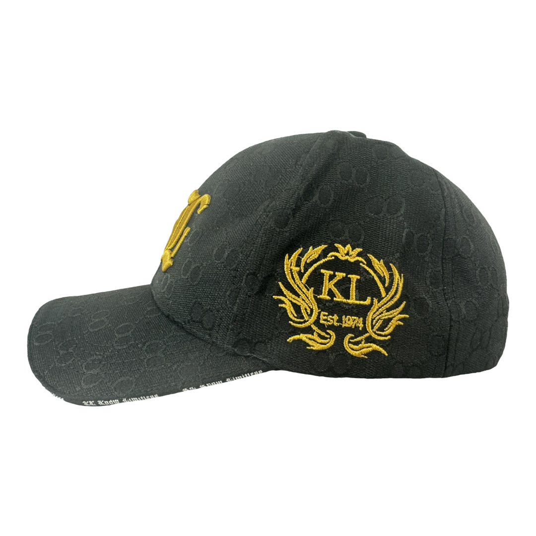 KL Classic Black Onyx Essentials Gold Embroidery