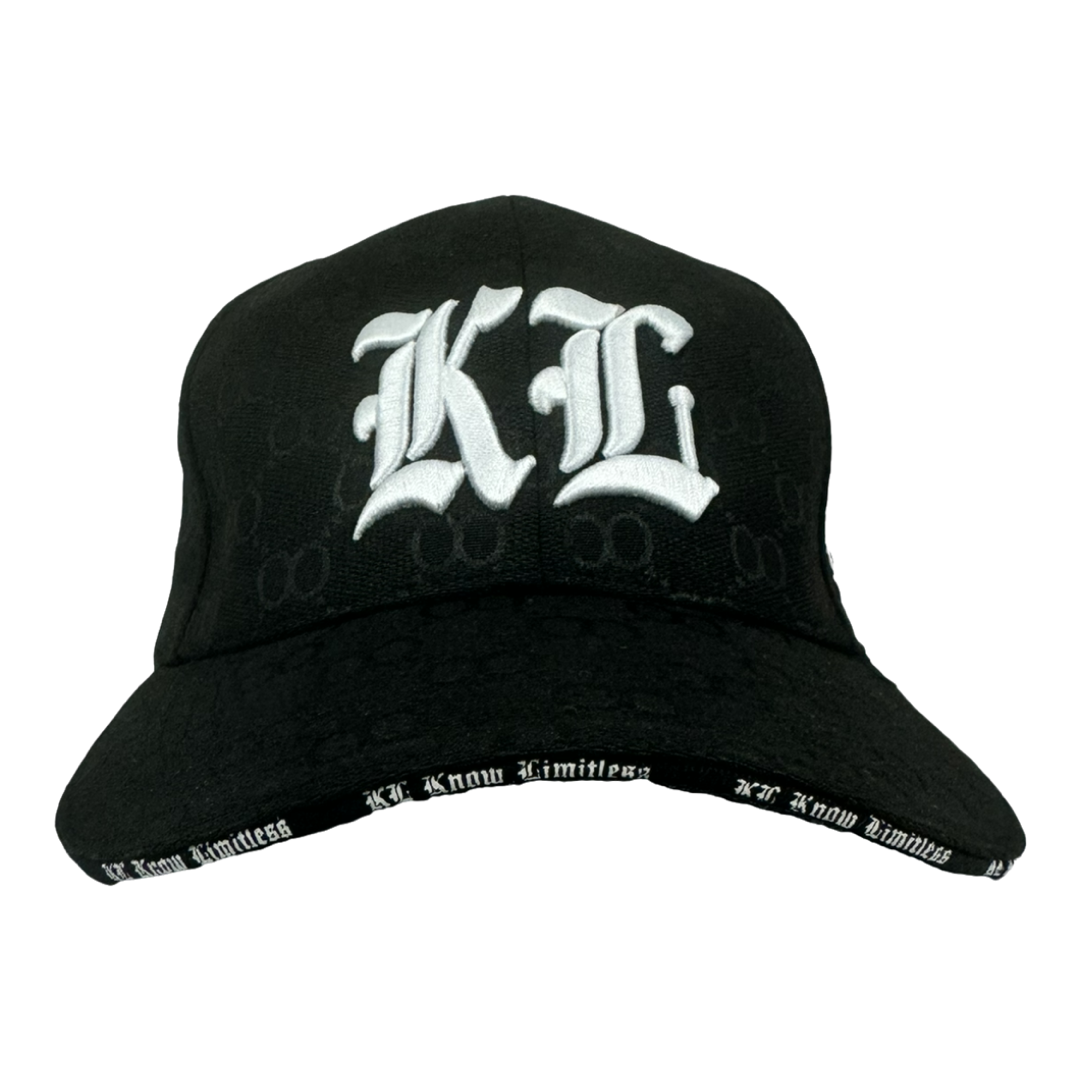 KL Classic Black Onyx White Embroidery