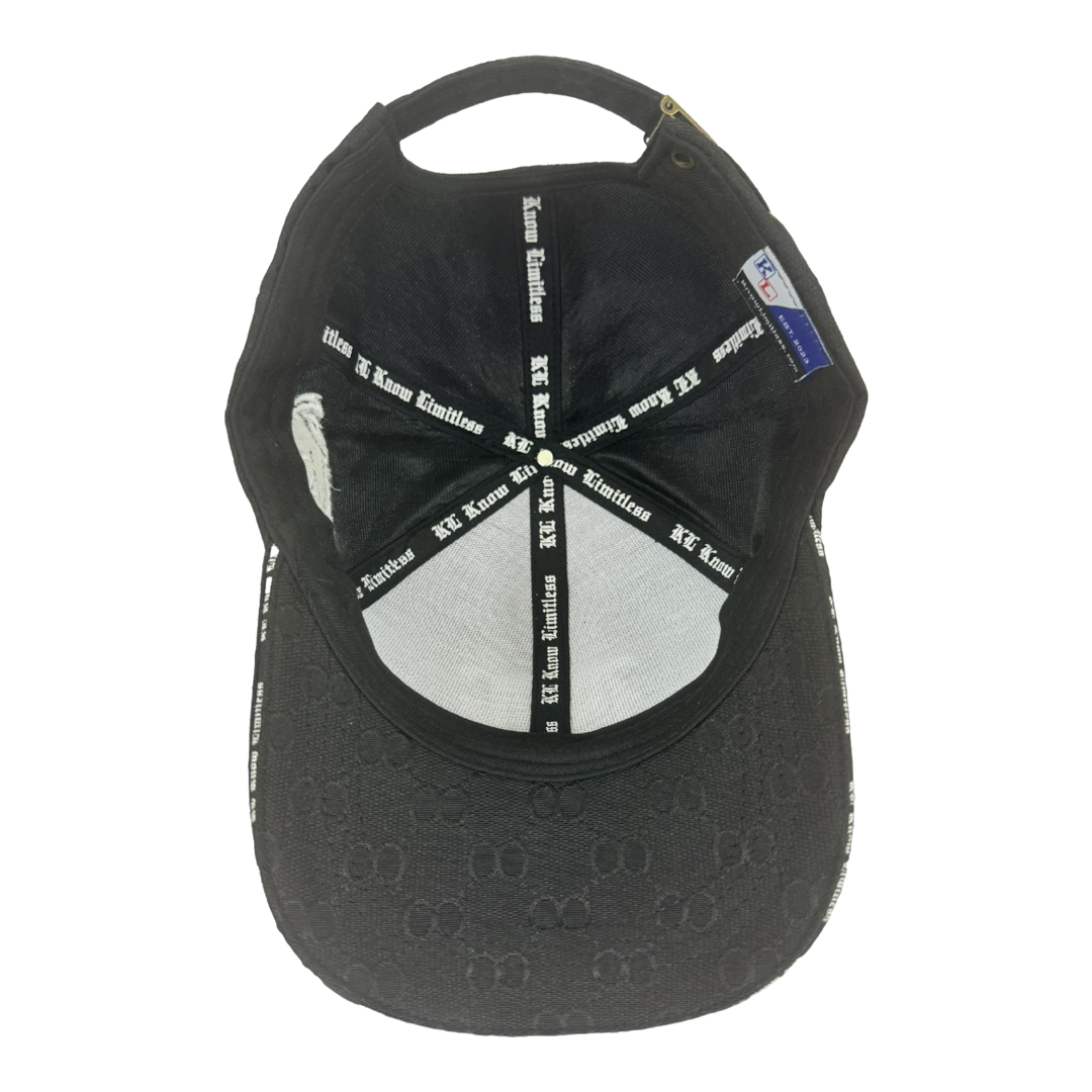KL Classic Black Onyx White Embroidery