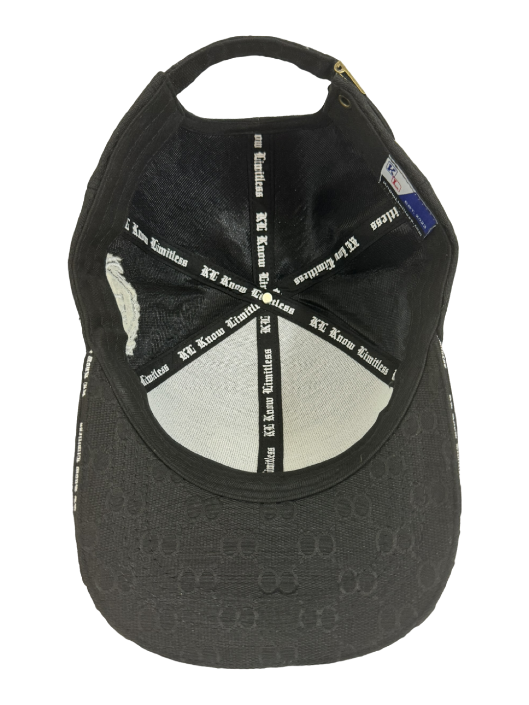 KL Classic Black Onyx Platinum Embroidery