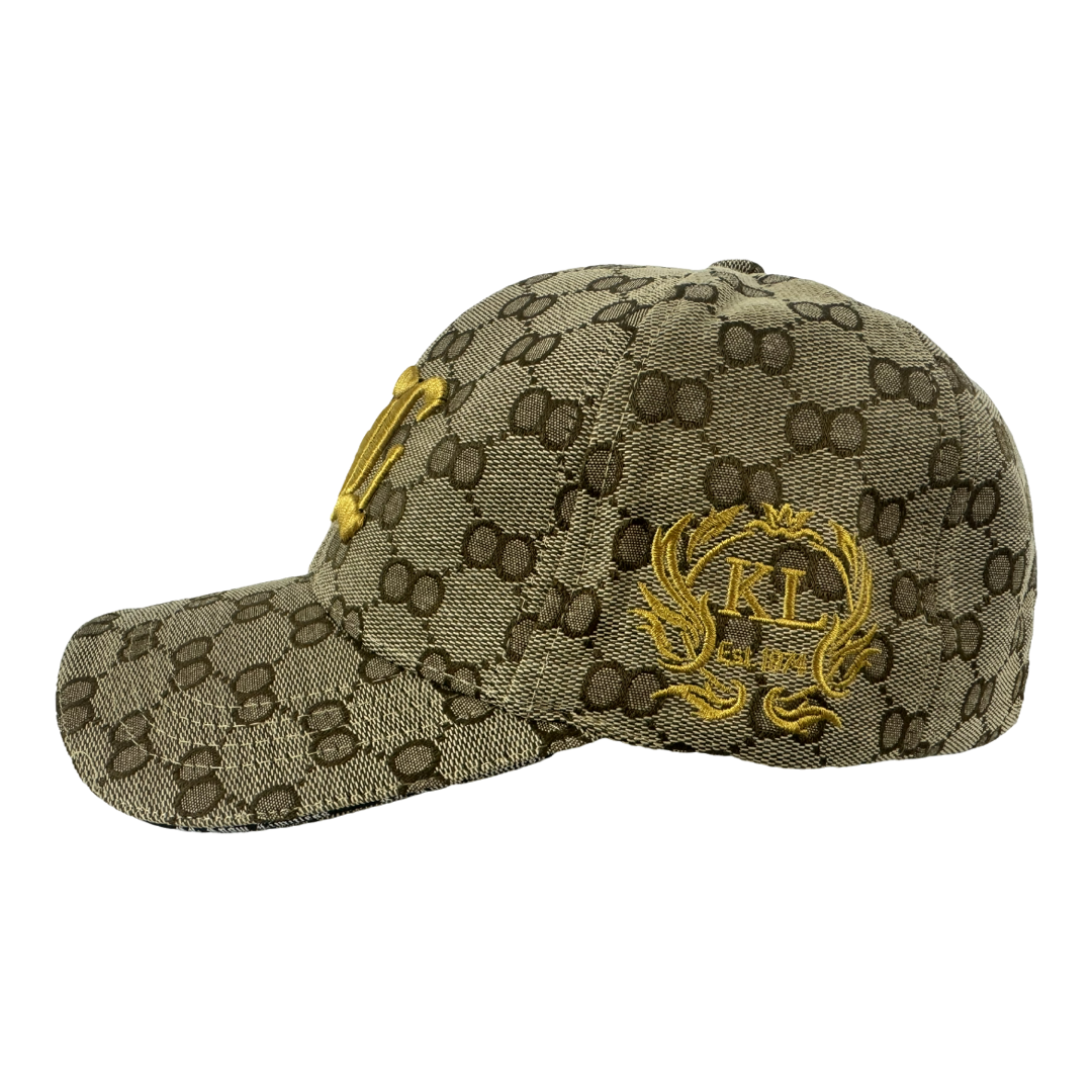 KL Khaki Classic/Gold Embroidery
