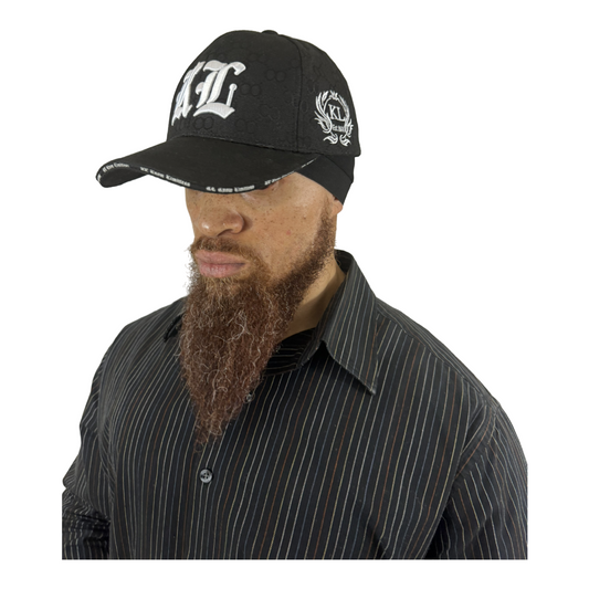 KL Classic Black Onyx White Embroidery