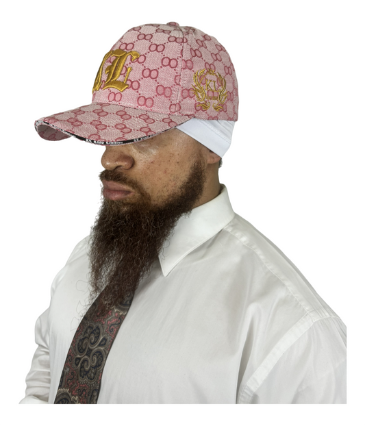 KL Classic Pink Constellation Cap/Gold Embroidery